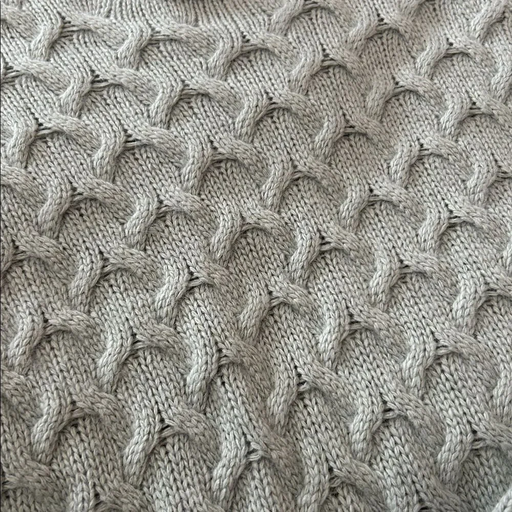 J. Crew Sage Cable Knit Sweater size small
